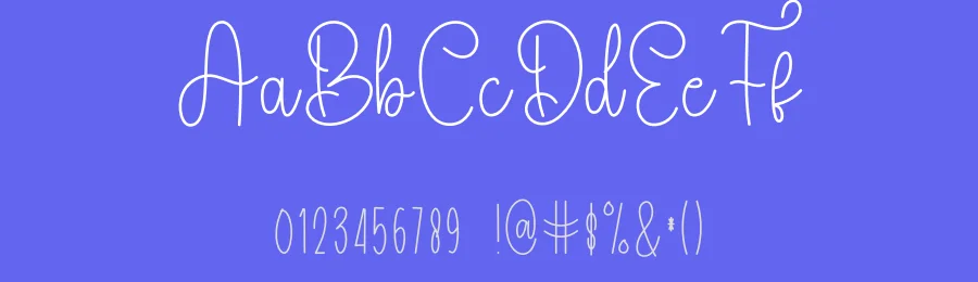Charming Bestie Simple Handwritten Font by freshtypeink — Script Handwritten Font — thumbnail 3