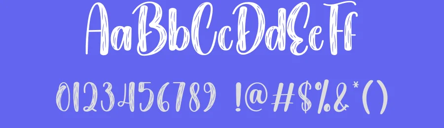 Charming Brush Font by creativeletter — Script Handwritten Font — thumbnail 3