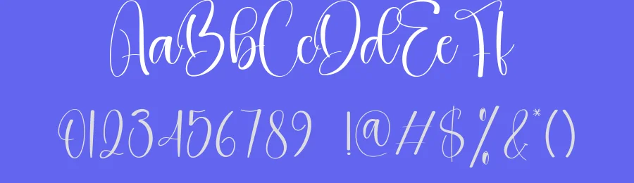 Charming Calligraphy Font by creativeletter — Script Handwritten Font — thumbnail 3