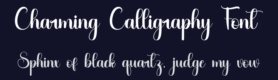 Charming Calligraphy Font by inermediaSTUDIO — Script Handwritten Font — thumbnail 2