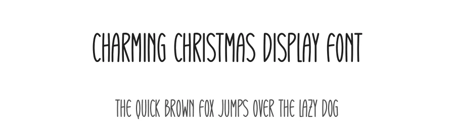 Charming Christmas Display Font by creativeletter — Display Font