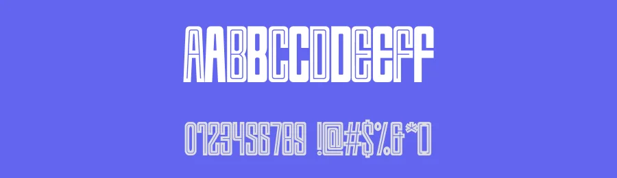 Charming Christmas Outline Font by Pian45 Studio — Sans Serif Font — thumbnail 3