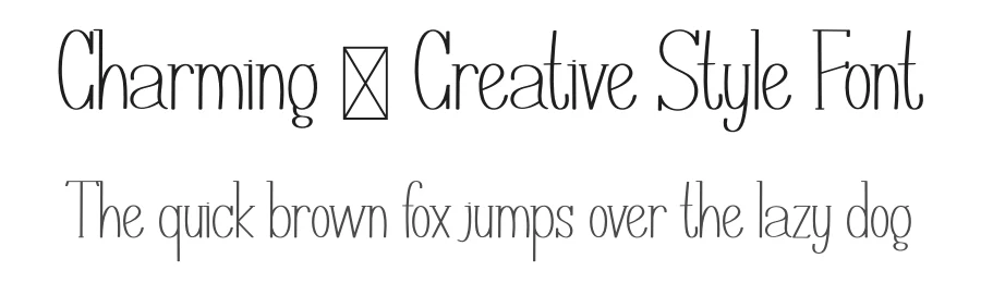 Charming – Creative Style Font by freshtypeink — Script Handwritten Font