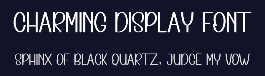 Charming Display Font by inermediaSTUDIO — Display Font — thumbnail 2