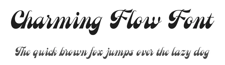 Charming Flow Font by Almarkha Type — Script Handwritten Font