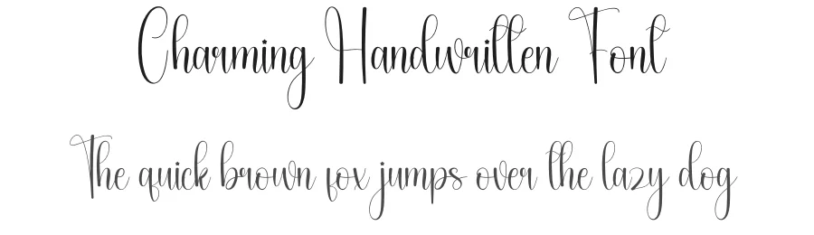 Charming Handwritten Font by andikastudio — Script Handwritten Font