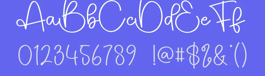 Charming Handwritten Script Font by creativeletter — Script Handwritten Font — thumbnail 3
