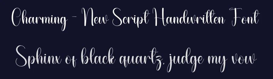 Charming – New Script Handwritten Font by andikastudio — Script Handwritten Font — thumbnail 2