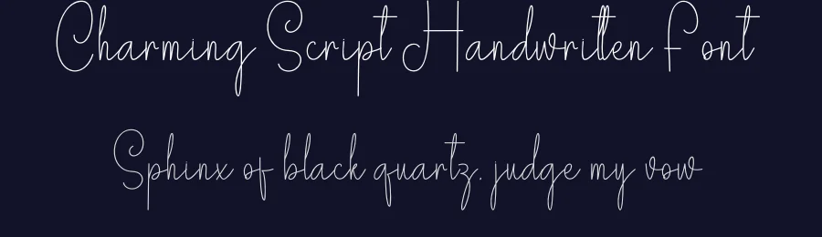 Charming Script Handwritten Font by andikastudio — Script Handwritten Font — thumbnail 2