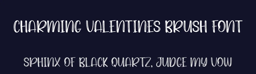 Charming Valentines Brush Font by andikastudio — Display Font — thumbnail 2