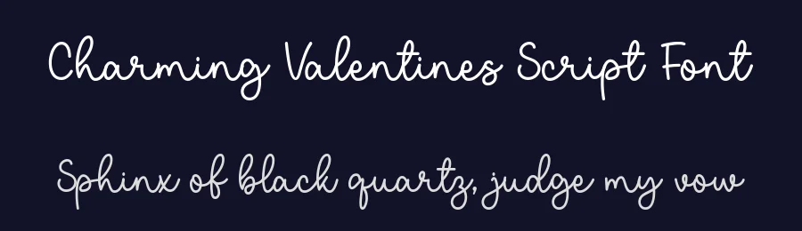 Charming Valentines Script Font by keithzo — Script Handwritten Font — thumbnail 2