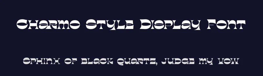 Charmo Style Display Font by timelesstype.co — Serif Font — thumbnail 2
