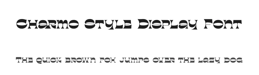 Charmo Style Display Font by timelesstype.co — Serif Font