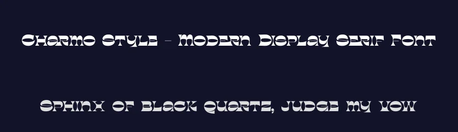 Charmo Style – Modern Display Serif Font by timelesstype.co — Display Font — thumbnail 2