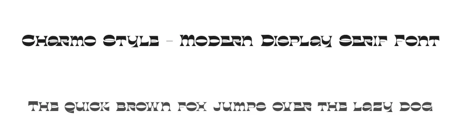 Charmo Style – Modern Display Serif Font by timelesstype.co — Display Font