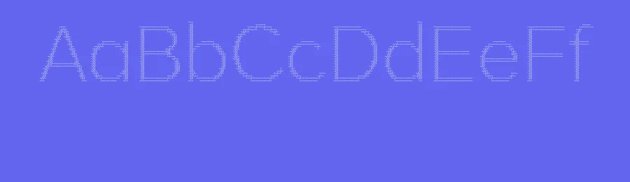 Charsey Ascii Font by craftsupplyco — Display Font — thumbnail 3