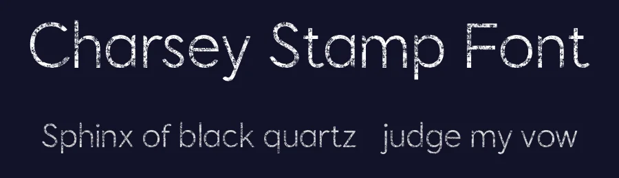Charsey Stamp Font by craftsupplyco — Sans Serif Font — thumbnail 2