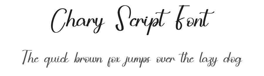Chary Script Font by inermediaSTUDIO — Script Handwritten Font