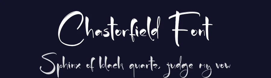 Chastorfield Font by glorytype — Script Handwritten Font — thumbnail 2