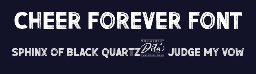 Cheer Forever Font by Din Studio — Display Font — thumbnail 2
