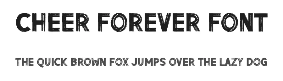 Cheer Forever Font by Din Studio — Display Font