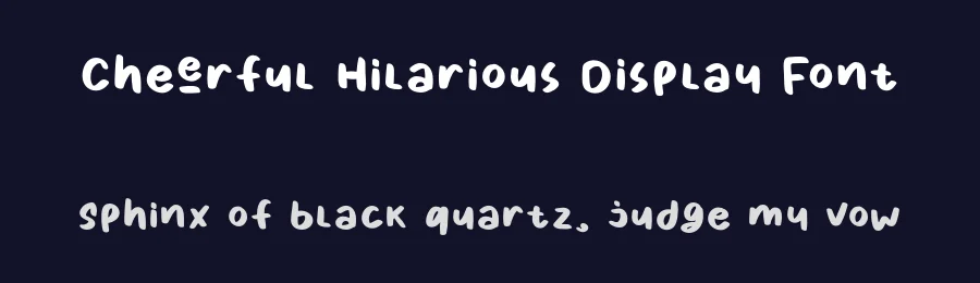 Cheerful Hilarious Display Font by ahweproject — Display Font — thumbnail 2