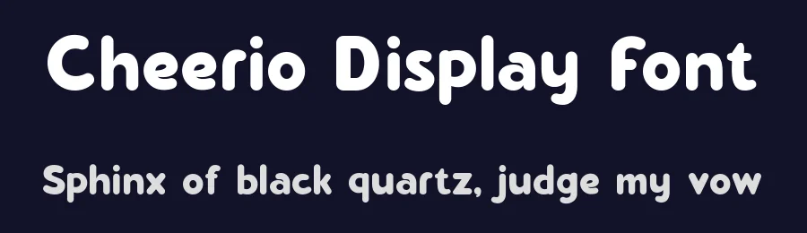 Cheerio Display Font by Creatifontstudios — Decorative Font — thumbnail 2
