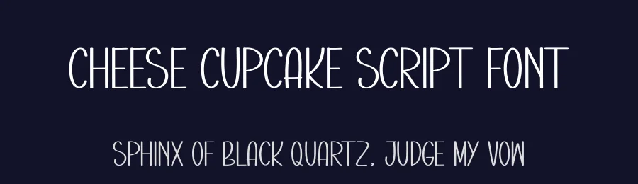 Cheese Cupcake Script Font by andikastudio — Display Font — thumbnail 2