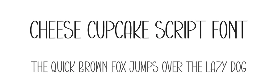 Cheese Cupcake Script Font by andikastudio — Display Font
