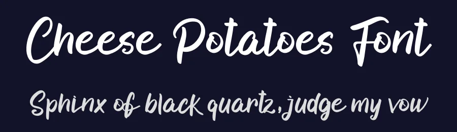 Cheese Potatoes Font by inermediaSTUDIO — Script Handwritten Font — thumbnail 2