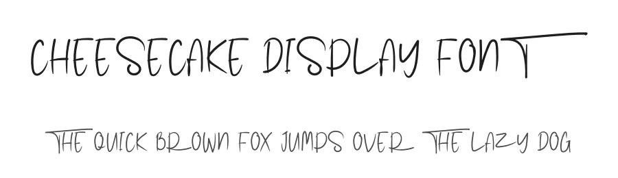Cheesecake Display Font by levincreative — Script Handwritten Font