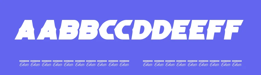 Cheetah Racing Font by edricstudio — Display Font — thumbnail 3
