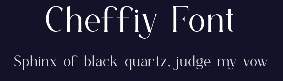 Cheffiy Font by ErmediaStudio — Serif Font — thumbnail 2
