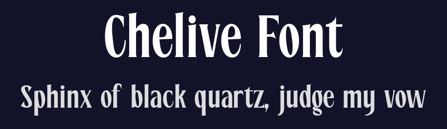 Chelive Font by Pekotype — Serif Font — thumbnail 2