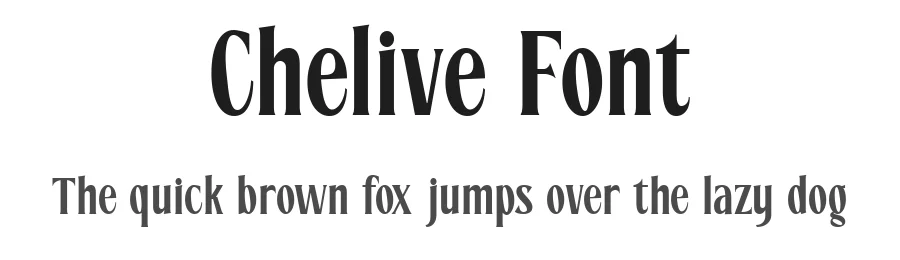 Chelive Font by Pekotype — Serif Font