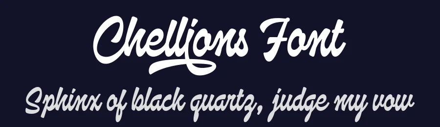Chellions Font by Ketikata Studio — Script Handwritten Font — thumbnail 2