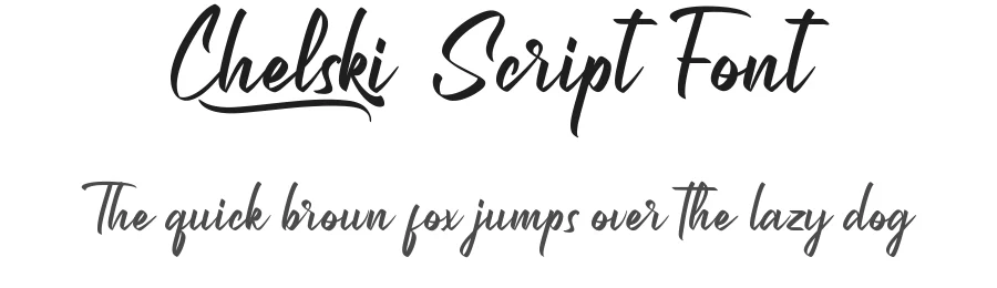 Chelski Script Font by nihstudio — Script Handwritten Font