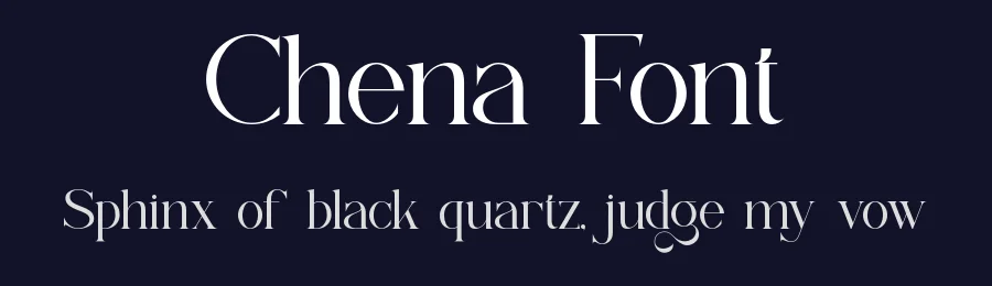 Chena Font by ErmediaStudio — Serif Font — thumbnail 2