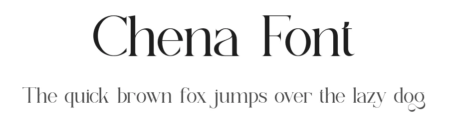 Chena Font by ErmediaStudio — Serif Font