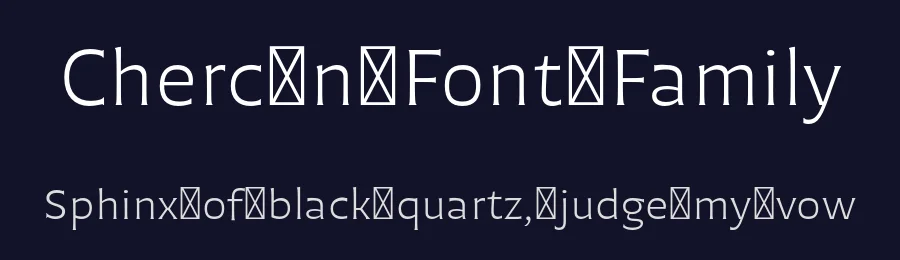 Chercán Font Family by PampaType — Serif Font — thumbnail 2