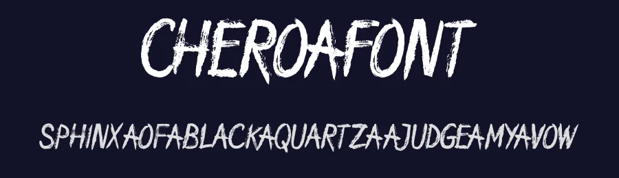 Chero Font by Taboja Std — Blackletter Font — thumbnail 2