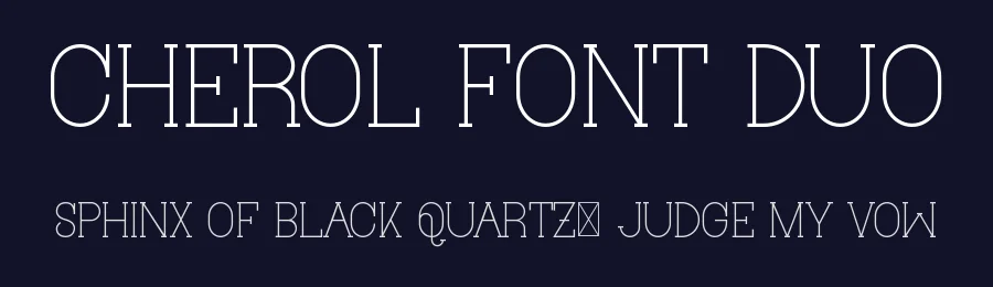 CHEROL Font Duo by RaisProject — Script Handwritten Font — thumbnail 2