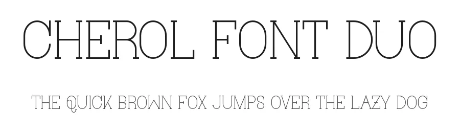 CHEROL Font Duo by RaisProject — Script Handwritten Font