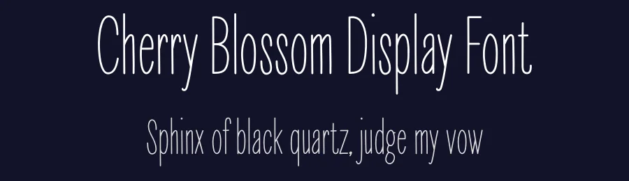 Cherry Blossom Display Font by andikastudio — Script Handwritten Font — thumbnail 2