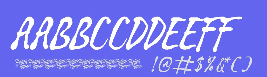 Cherry Buston – Display Brush Font by stylishtype.co — Script Handwritten Font — thumbnail 3