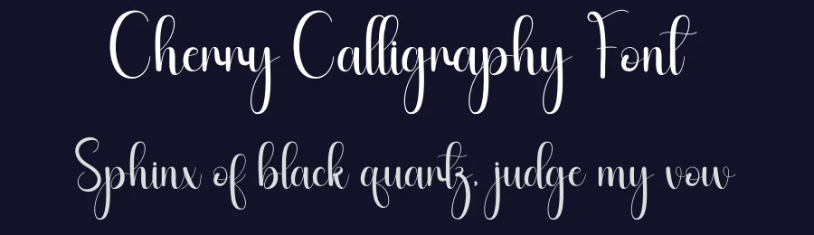 Cherry Calligraphy Font by andikastudio — Script Handwritten Font — thumbnail 2