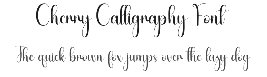 Cherry Calligraphy Font by andikastudio — Script Handwritten Font