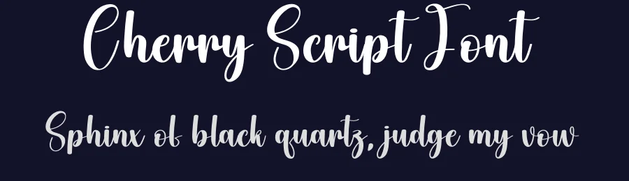 Cherry Script Font by andikastudio — Script Handwritten Font — thumbnail 2