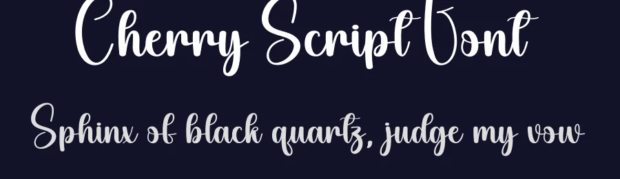 Cherry Script Font by andikastudio — Script Handwritten Font — thumbnail 2
