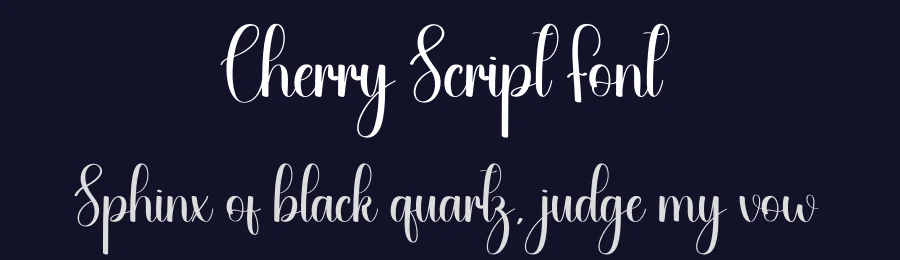 Cherry Script Font by andikastudio — Script Handwritten Font — thumbnail 2